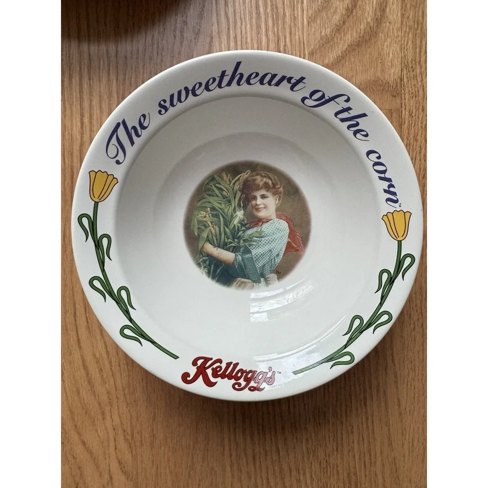 Vintage 1996 Kellogg's 90th Anniversary Cereal Bowls - Set of 3 (#1, #2,‎ #3)